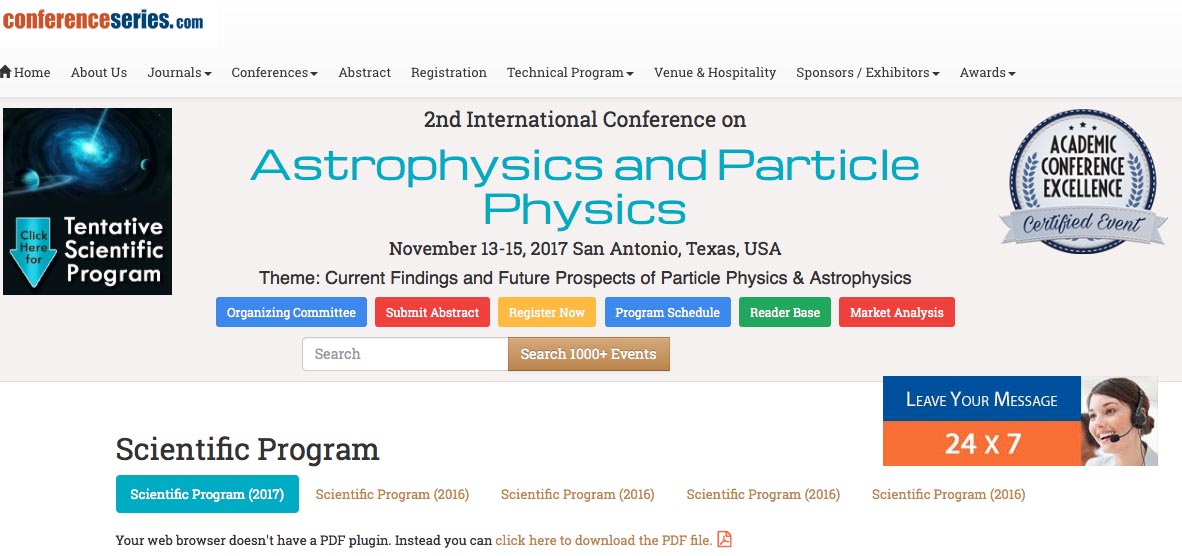 San Antonio 2017 घोषणा